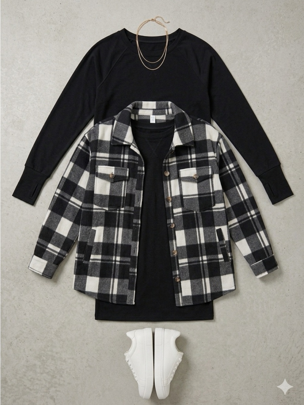 2 piece winter curated duo for layering!